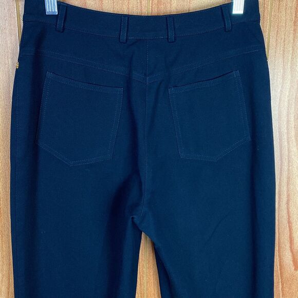St. John Sport by Marie Gray Navy High Rise Trousers Women's size 6 - Picture 5 of 16